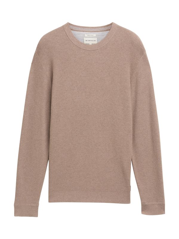 TOM TAILOR TOM TAILOR Pulover  svijetlosmeđa