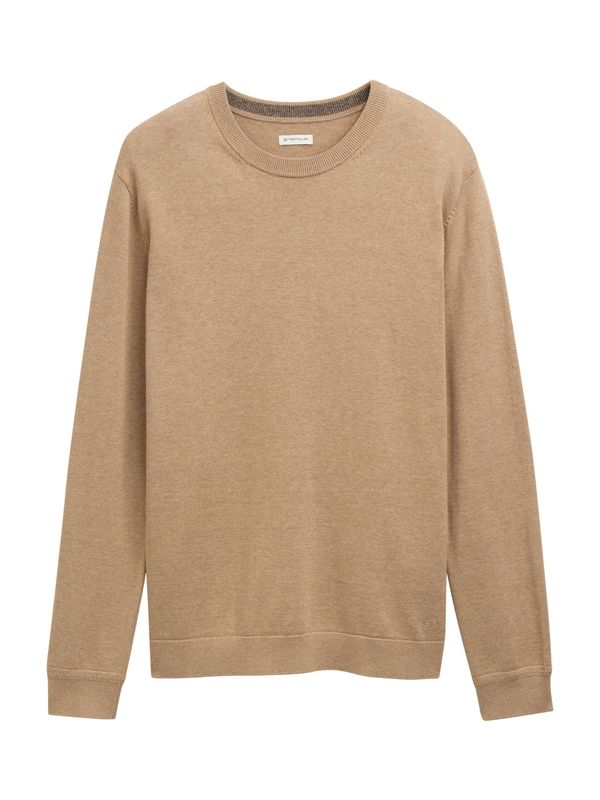 TOM TAILOR TOM TAILOR Pulover  svijetlosmeđa