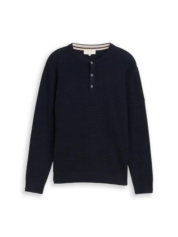 Tom Tailor TOM TAILOR Pulover  tamno plava