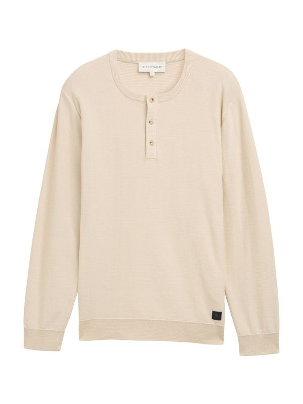 TOM TAILOR TOM TAILOR Pulover  toplo smeđa