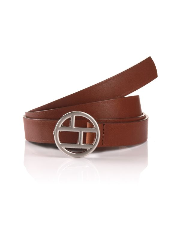 TOM TAILOR TOM TAILOR Remen 'LAYA'  konjak / srebro