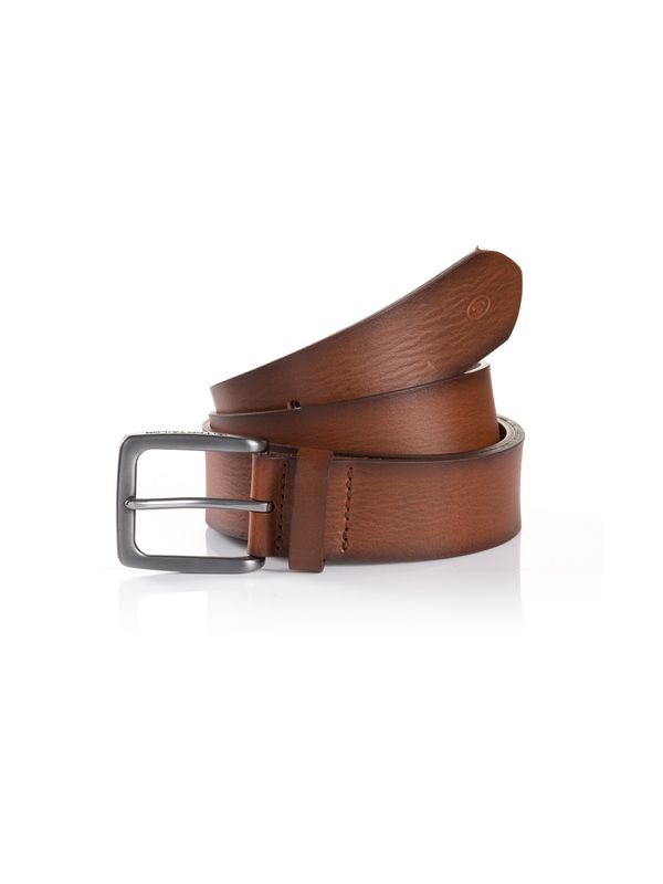 TOM TAILOR TOM TAILOR Remen 'SCOTT'  svijetlosmeđa