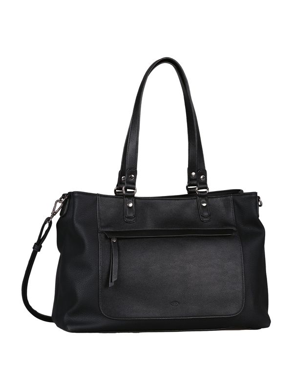 TOM TAILOR TOM TAILOR Shopper torba 'Larea'  crna