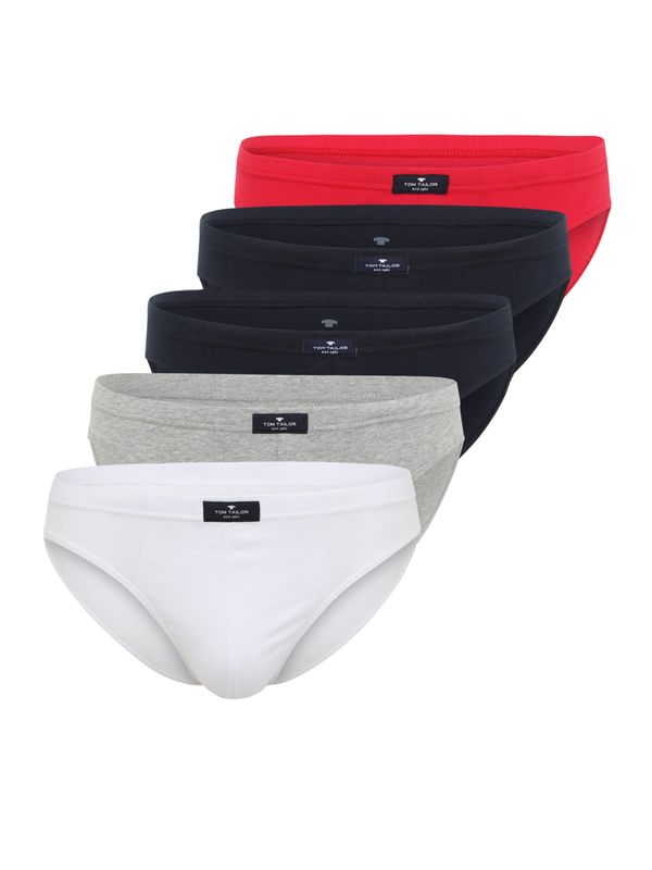 TOM TAILOR TOM TAILOR Slip  mornarsko plava / siva / crvena / crna / bijela