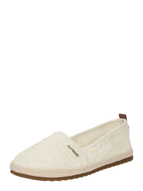 TOM TAILOR TOM TAILOR Slip On cipele  boja pijeska
