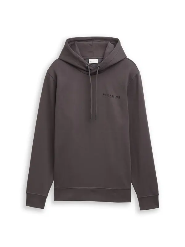 Tom Tailor TOM TAILOR Sweater majica  antracit siva / crna