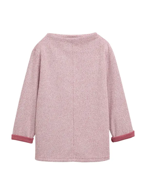 Tom Tailor TOM TAILOR Sweater majica  crvena melange