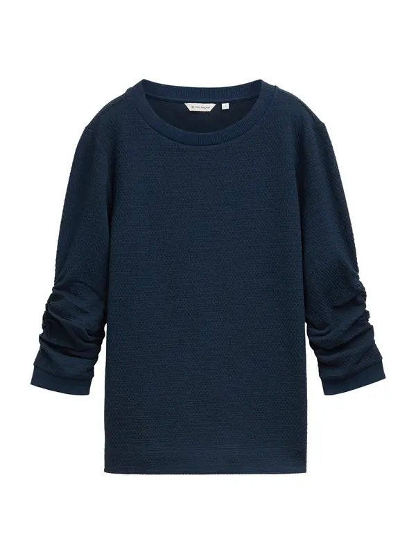 TOM TAILOR TOM TAILOR Sweater majica  mornarsko plava