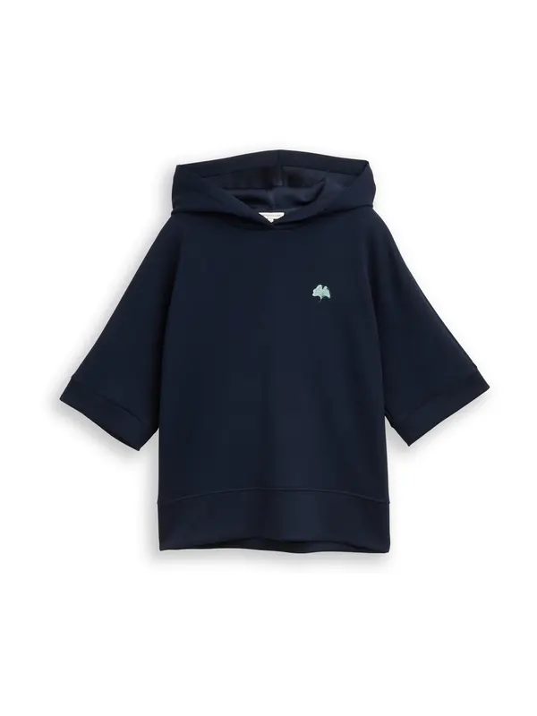 TOM TAILOR TOM TAILOR Sweater majica  mornarsko plava / menta