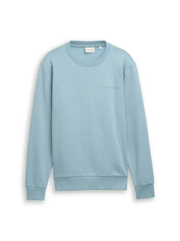 Tom Tailor TOM TAILOR Sweater majica  nebesko plava
