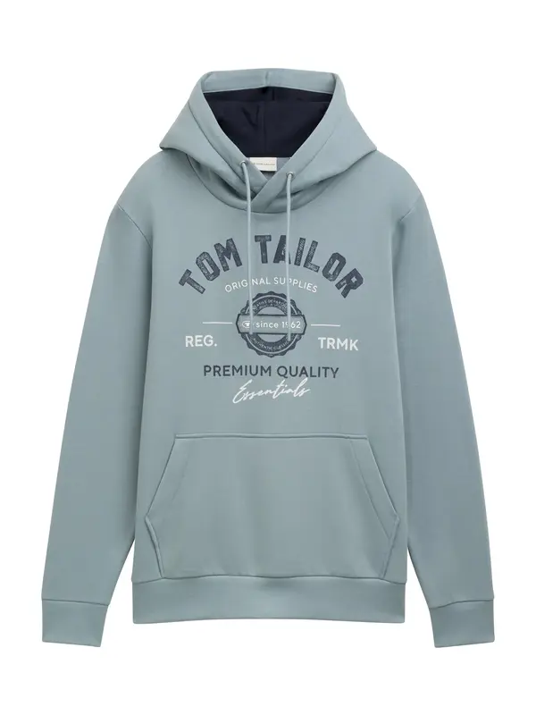 TOM TAILOR TOM TAILOR Sweater majica  noćno plava / opal / svijetla bež