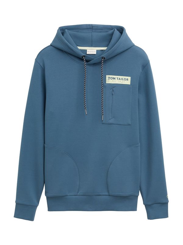 TOM TAILOR TOM TAILOR Sweater majica  plava / bijela