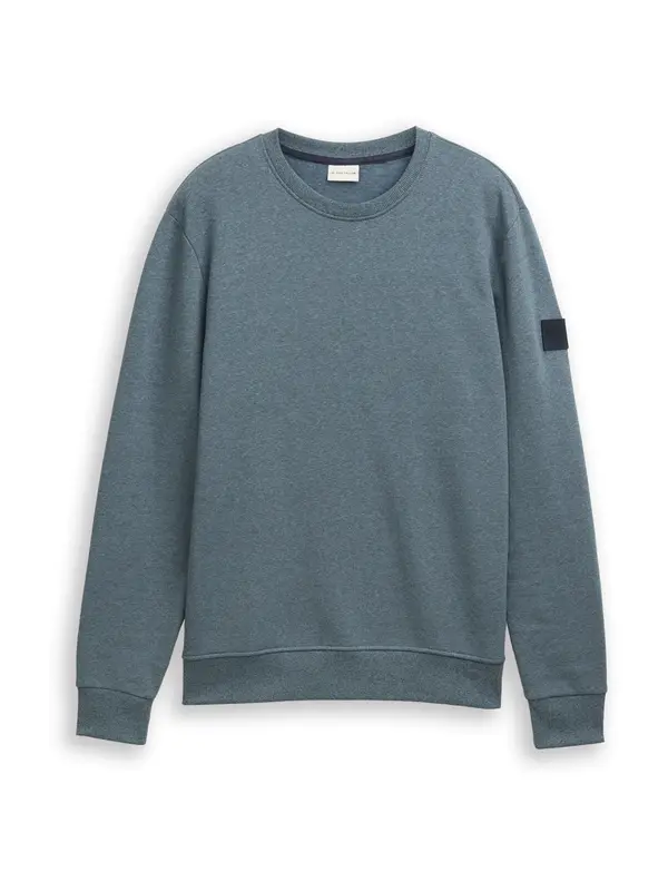 Tom Tailor TOM TAILOR Sweater majica  plava melange