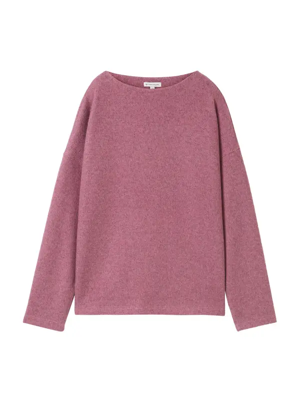 Tom Tailor TOM TAILOR Sweater majica  prljavo roza