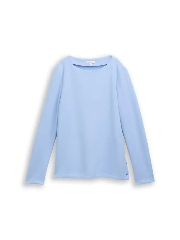 Tom Tailor TOM TAILOR Sweater majica  svijetloplava