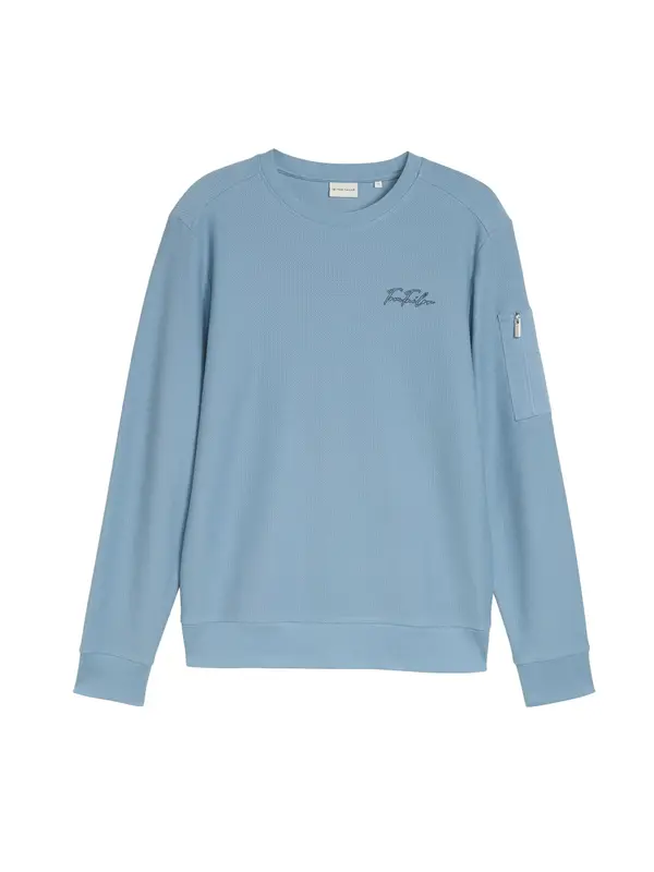 Tom Tailor TOM TAILOR Sweater majica  svijetloplava