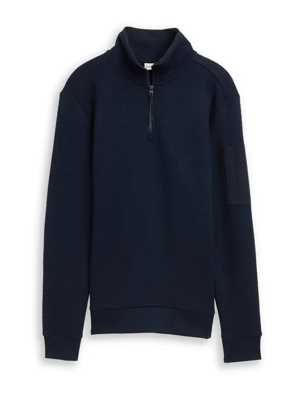 Tom Tailor TOM TAILOR Sweater majica  tamno plava