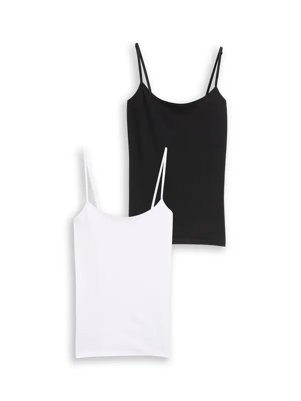 Tom Tailor TOM TAILOR Top  crna / bijela
