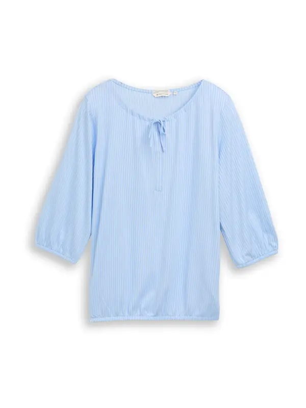 Tom Tailor Tom Tailor Women + Bluza  svijetloplava / bijela
