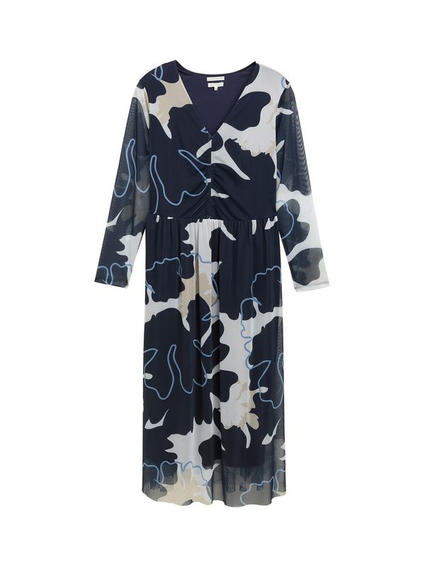 Tom Tailor Women + Tom Tailor Women + Haljina  morsko plava / pastelno plava