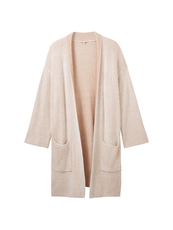 Tom Tailor Women + Tom Tailor Women + Kardigan  bež