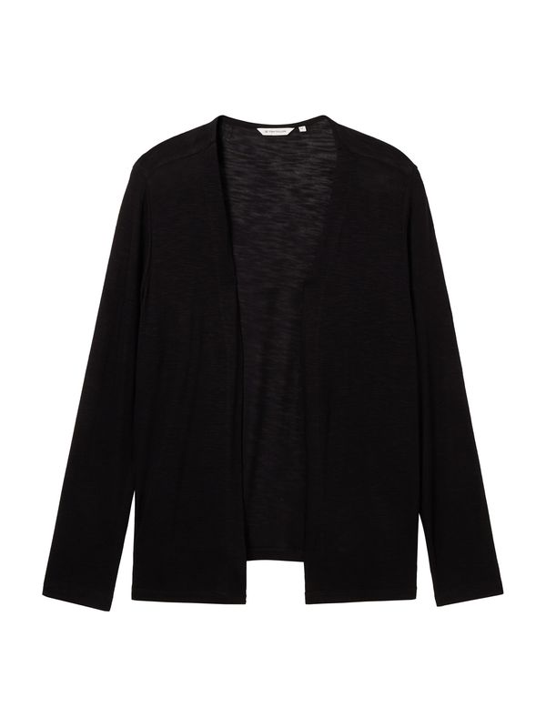 Tom Tailor Women + Tom Tailor Women + Kardigan  crna melange