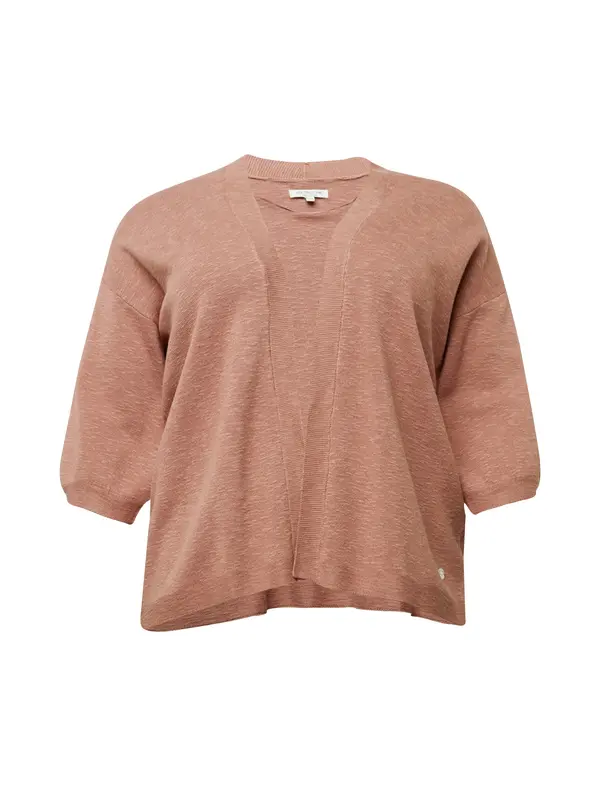 Tom Tailor Women + Tom Tailor Women + Kardigan  svijetlosmeđa