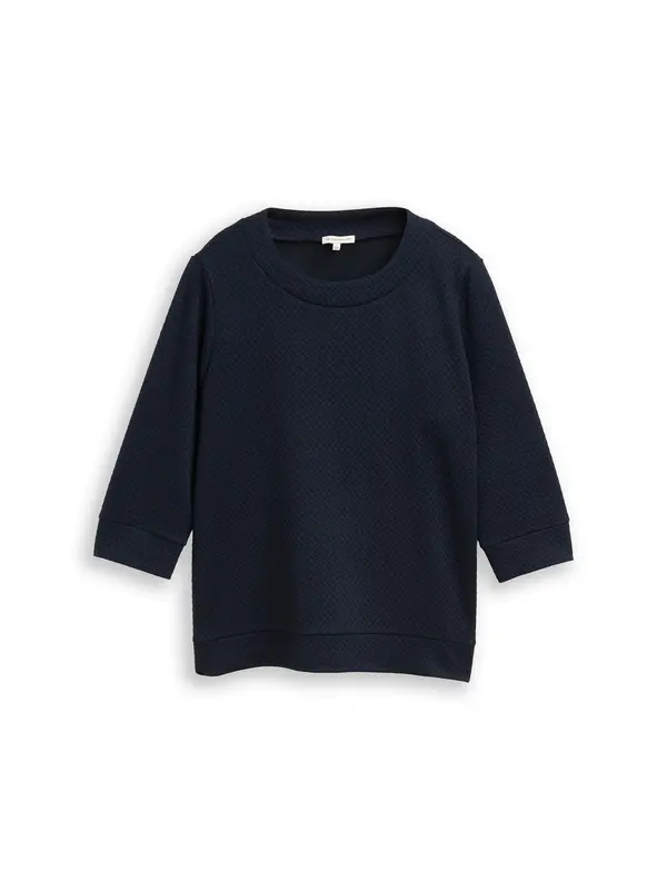 Tom Tailor Tom Tailor Women + Sweater majica  tamno plava
