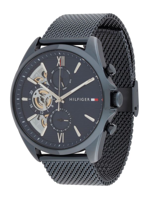 TOMMY HILFIGER TOMMY HILFIGER Analogni sat 'BAKER'  morsko plava