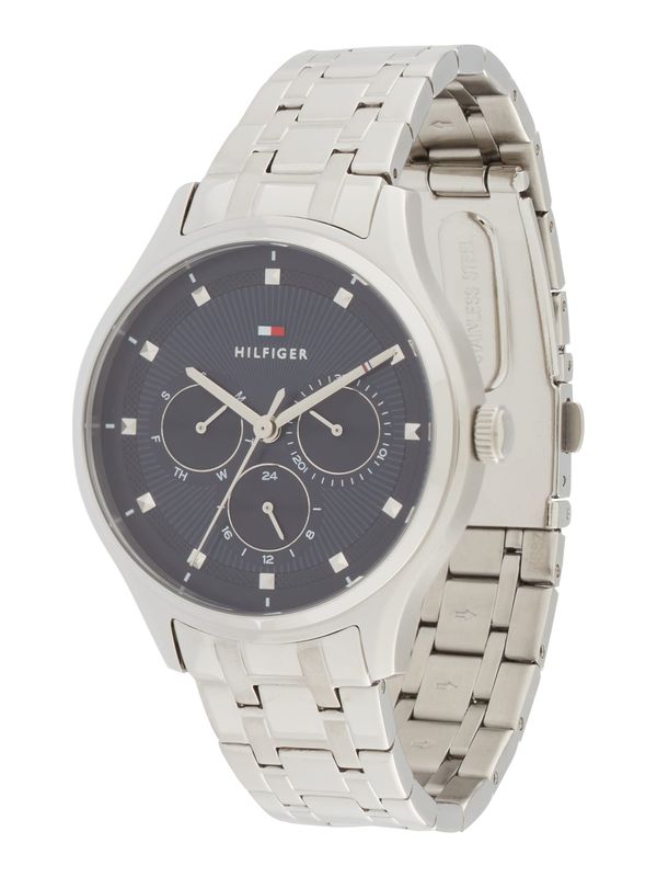 TOMMY HILFIGER TOMMY HILFIGER Analogni sat 'Gianna'  noćno plava / srebro