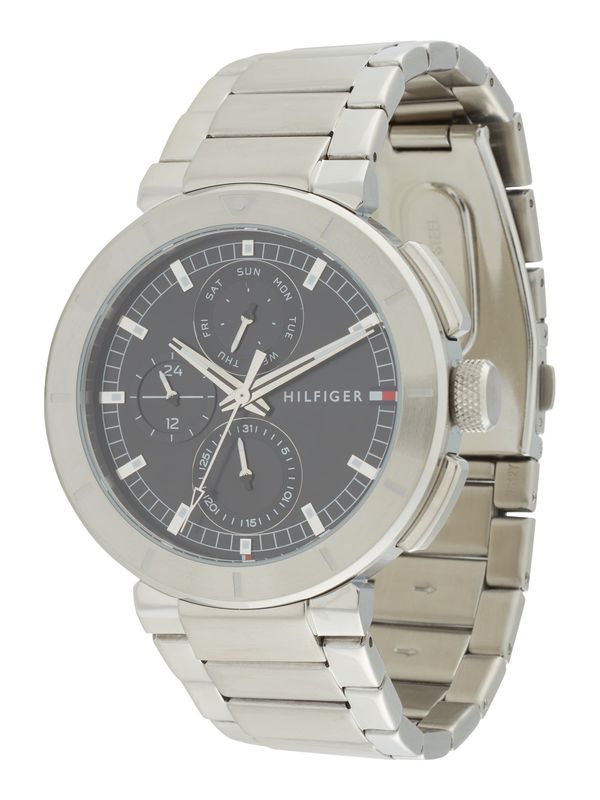 TOMMY HILFIGER TOMMY HILFIGER Analogni sat 'LORENZO'  srebro