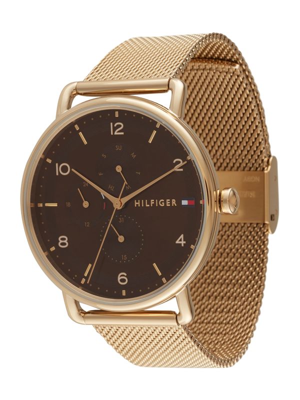 TOMMY HILFIGER TOMMY HILFIGER Analogni sat  mornarsko plava / zlatna / crvena / crna