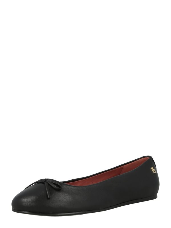 TOMMY HILFIGER TOMMY HILFIGER Balerinke  crna
