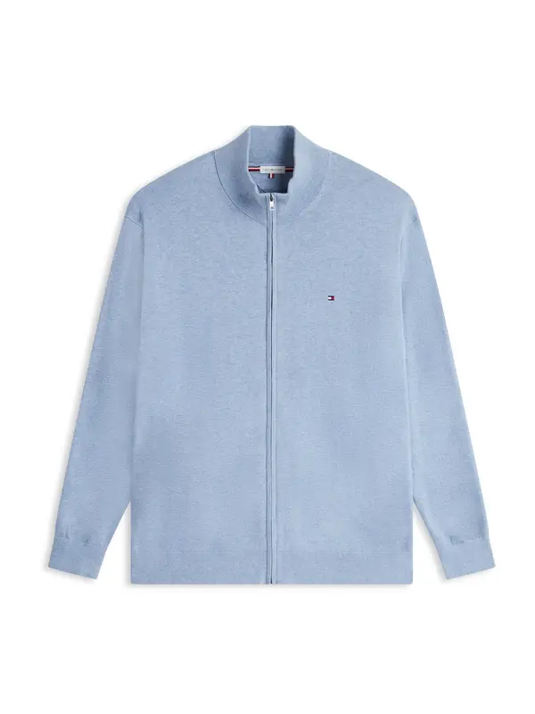 Tommy Hilfiger Big & Tall Tommy Hilfiger Big & Tall Kardigan 'ESSENTIAL'  sivkasto plava