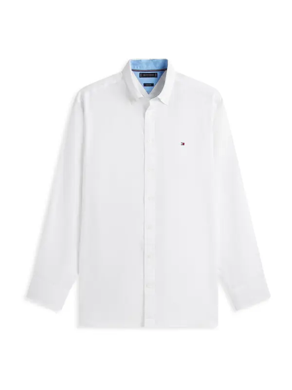Tommy Hilfiger Big & Tall Tommy Hilfiger Big & Tall Košulja  svijetloplava / bijela