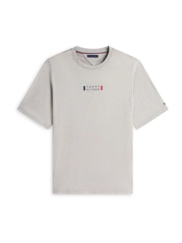 Tommy Hilfiger Big & Tall Tommy Hilfiger Big & Tall Majica 'BRAND LOVE'  morsko plava / siva / crvena