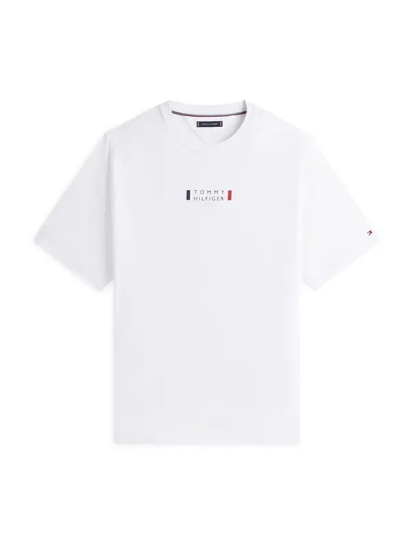 Tommy Hilfiger Big & Tall Tommy Hilfiger Big & Tall Majica 'BRAND LOVE SMALL CENTER'  morsko plava / crvena / bijela