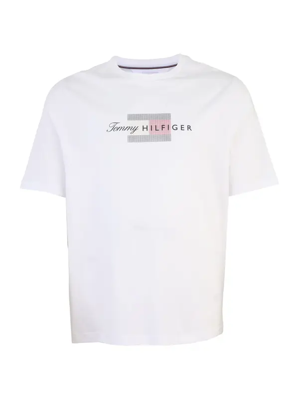 Tommy Hilfiger Big & Tall Tommy Hilfiger Big & Tall Majica 'BT'  mornarsko plava / crvena / crna / bijela