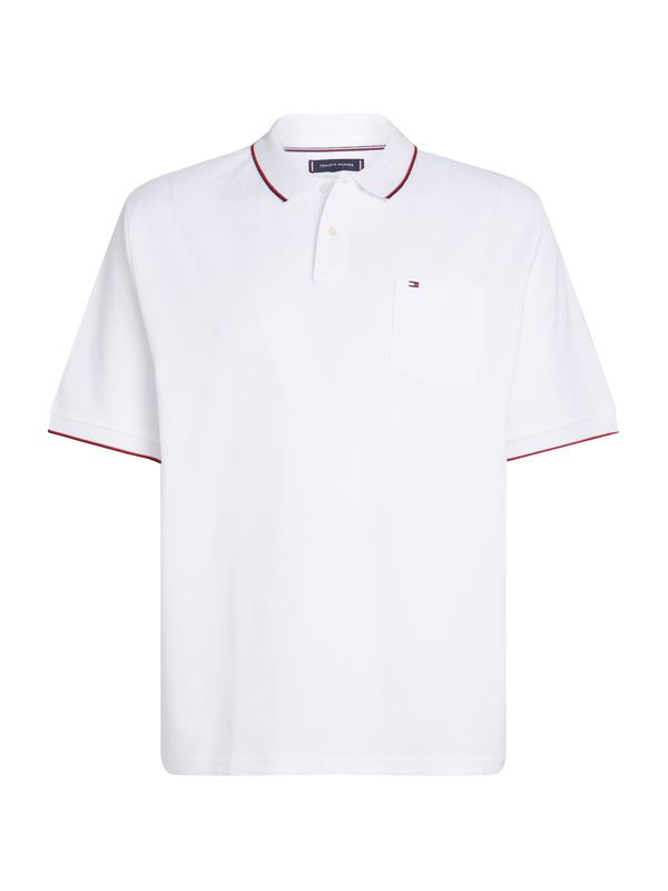 Tommy Hilfiger Big & Tall Tommy Hilfiger Big & Tall Majica 'CLASSIC'  crvena / crna / bijela