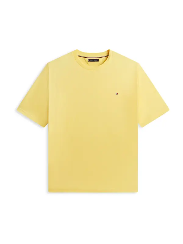 Tommy Hilfiger Big & Tall Tommy Hilfiger Big & Tall Majica 'ESS SEASONAL'  žuta