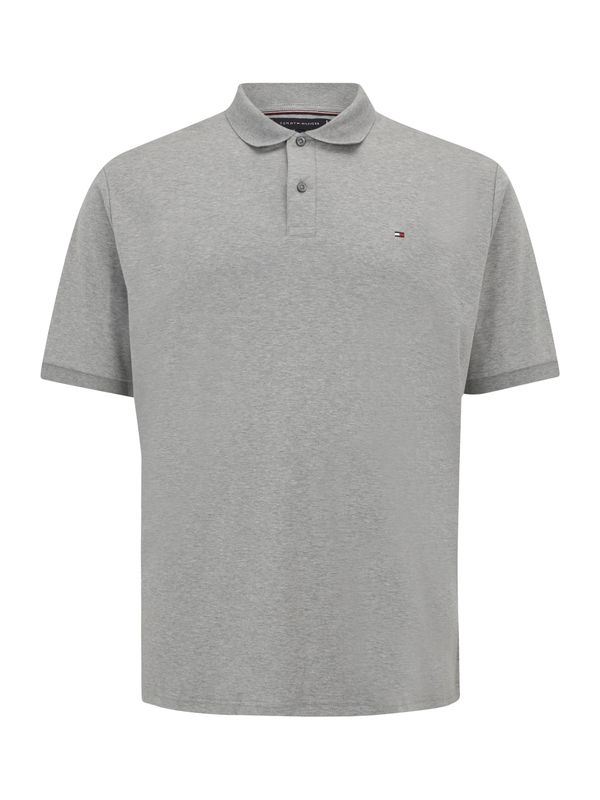 Tommy Hilfiger Big & Tall Tommy Hilfiger Big & Tall Majica 'ESSENTIAL'  siva melange