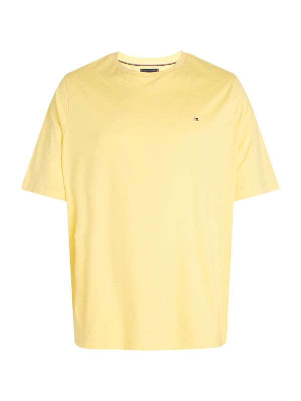 Tommy Hilfiger Big & Tall Tommy Hilfiger Big & Tall Majica 'ESSENTIAL'  žuta