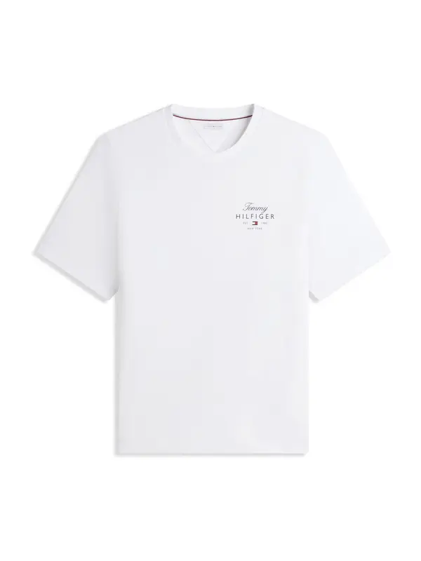 Tommy Hilfiger Big & Tall Tommy Hilfiger Big & Tall Majica  mornarsko plava / bijela