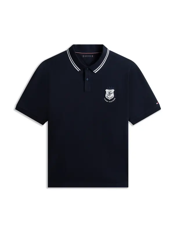 Tommy Hilfiger Big & Tall Tommy Hilfiger Big & Tall Majica  mornarsko plava / bijela