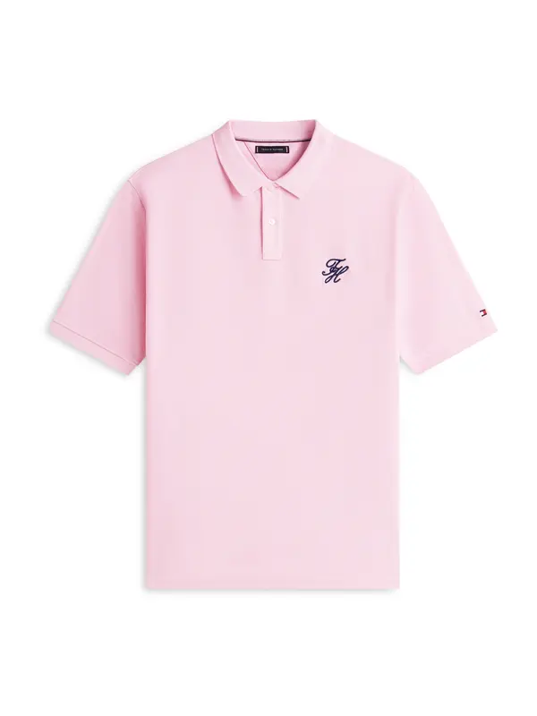Tommy Hilfiger Big & Tall Tommy Hilfiger Big & Tall Majica  mornarsko plava / svijetloroza