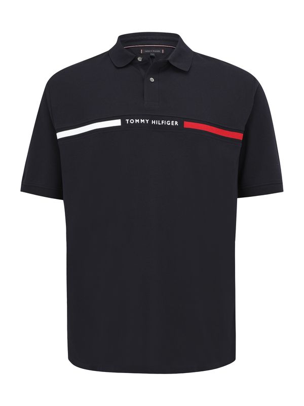 Tommy Hilfiger Big & Tall Tommy Hilfiger Big & Tall Majica  morsko plava / crvena / bijela