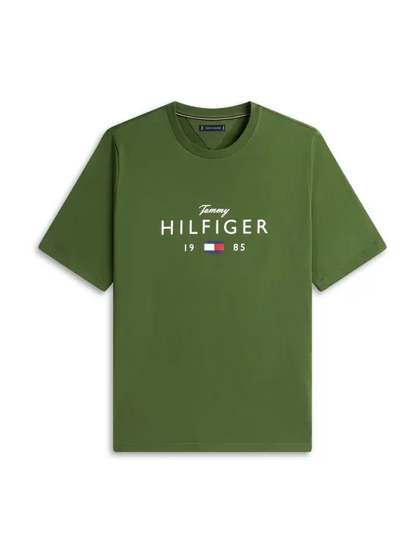 Tommy Hilfiger Big & Tall Tommy Hilfiger Big & Tall Majica  morsko plava / zelena / crvena / bijela