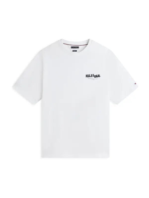 Tommy Hilfiger Big & Tall Tommy Hilfiger Big & Tall Majica  noćno plava / akvamarin / zelena / bijela