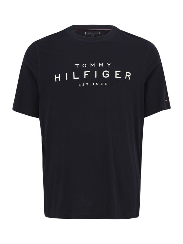 Tommy Hilfiger Big & Tall Tommy Hilfiger Big & Tall Majica  noćno plava / bijela