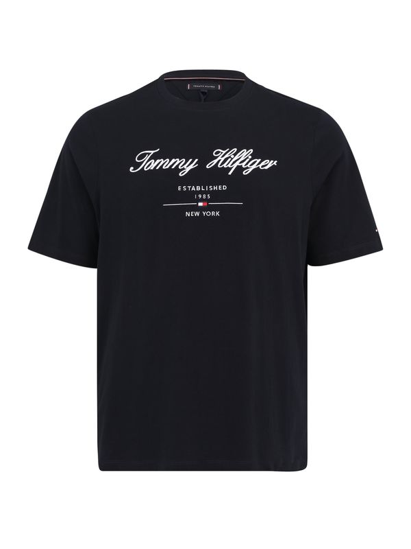 Tommy Hilfiger Big & Tall Tommy Hilfiger Big & Tall Majica  noćno plava / crvena / prljavo bijela